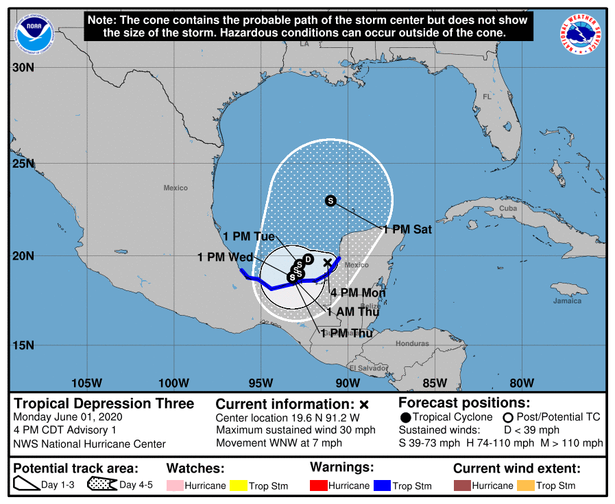 Tropical Depression 3
